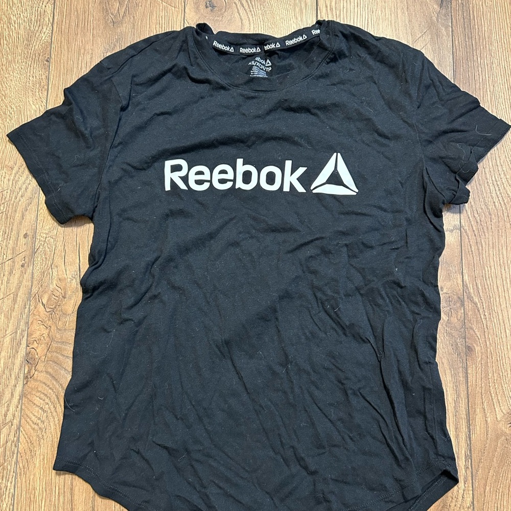 Reebok Kids Black T-Shirt